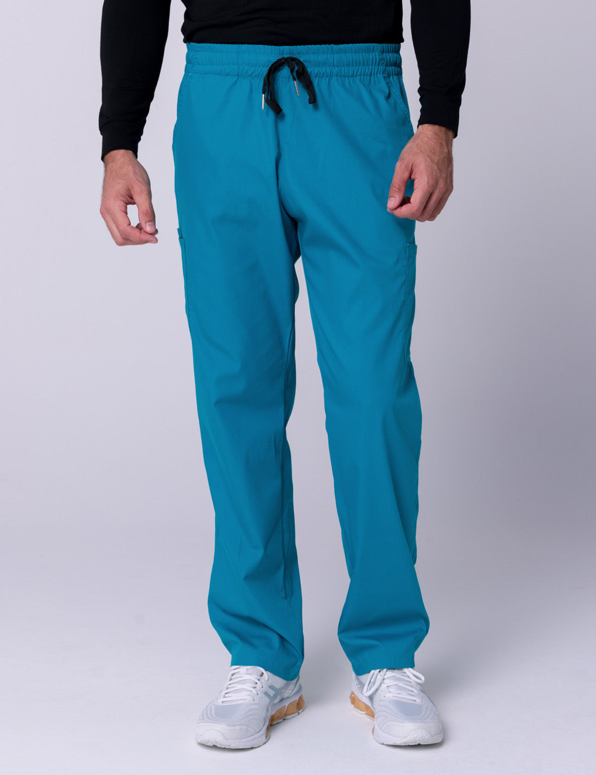 Teal Men's Essentials Scrub Set