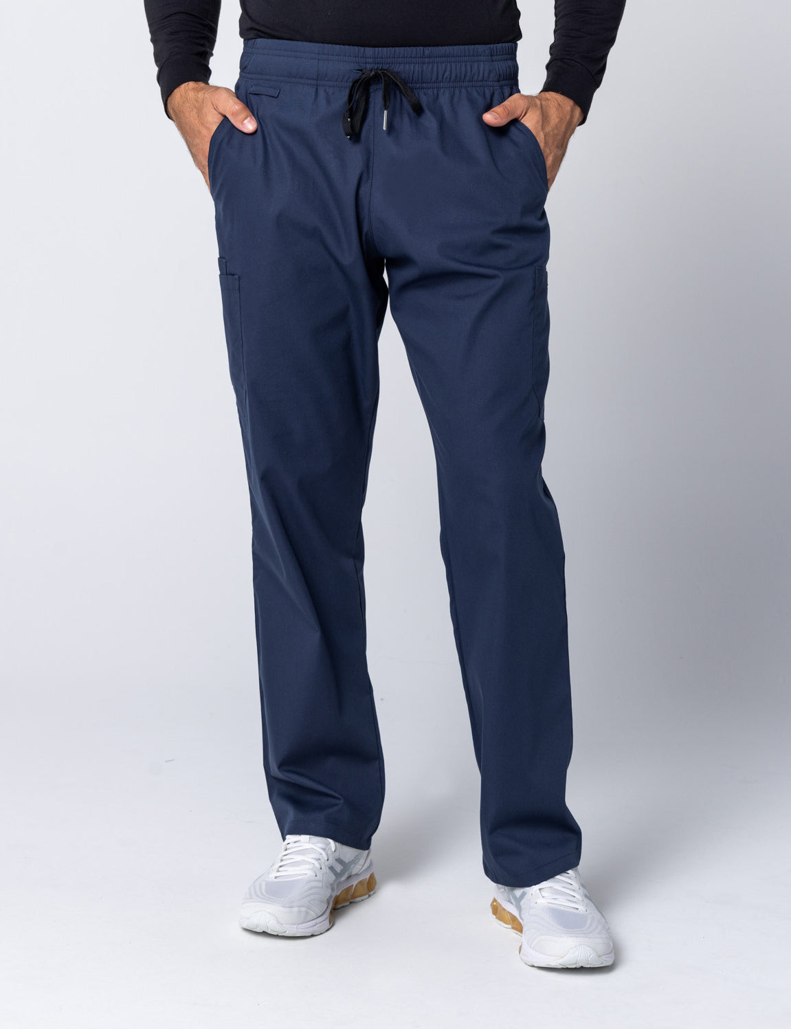 Navy Men's Fit Classic Scrub Set